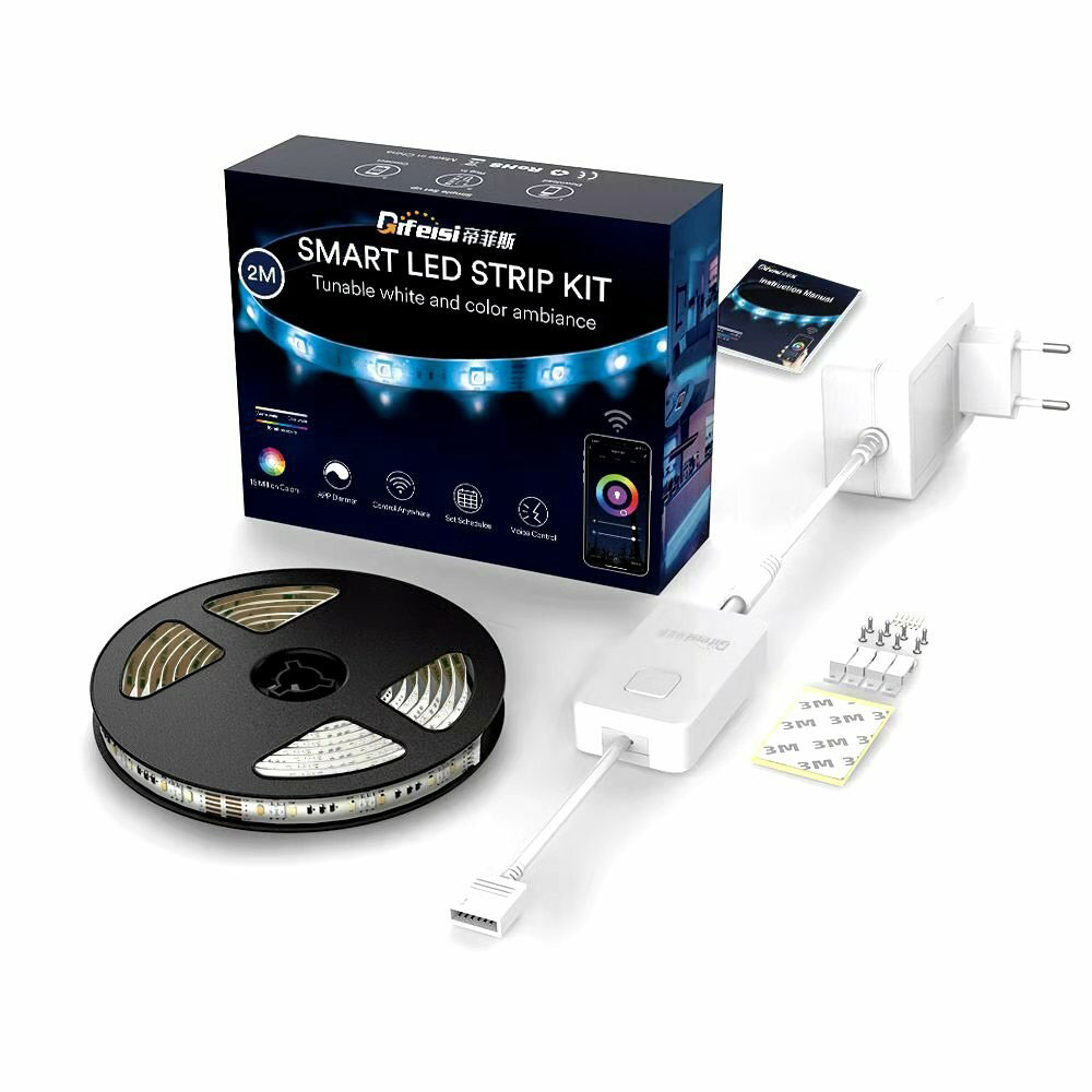 لامپ هوشمند شیائومی مدل Difeisi Smart Led Strip Kit RGB