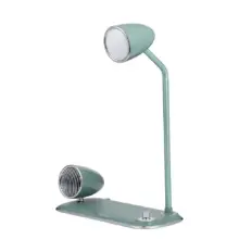 شارژر وایرلس چراغ دار و اسپیکر کولشور مدل COLSUR Desk Lamp 3 in 1 Bluetooth Speaker Wireless Charger