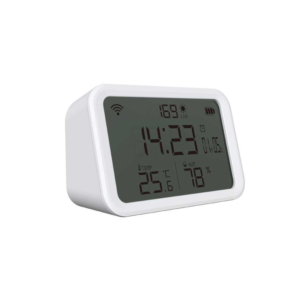 ساعت رومیزی هوشمند پرودو مدل WiFi Smart Clock – Ambience Sensor PD-LSTHSR-WH